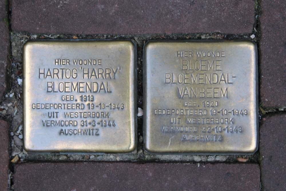 Stolpersteine Nieuwe Hoogstraat 15