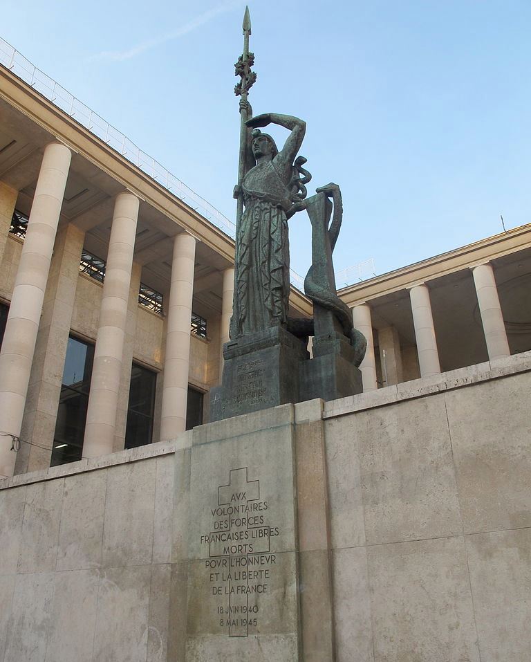 Monument Franse Vrijwilligers Tweede Wereldoorlog