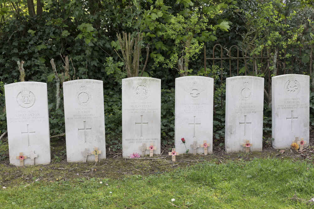 Commonwealth War Graves All Saints Churchyard