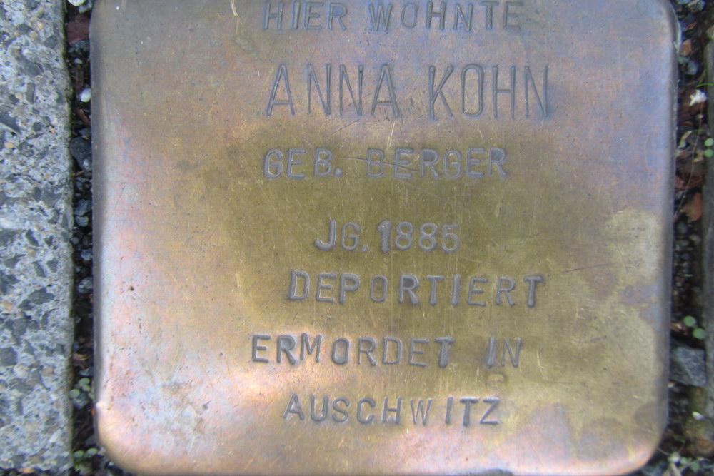 Stolpersteine Eifelstrae 10 #3