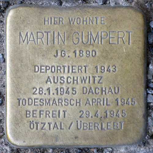 Stolpersteine Kantstraße 44 #2
