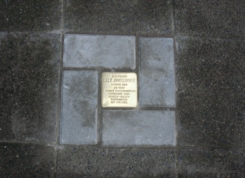 Stumbling Stone Stephanienstraße 59 #1