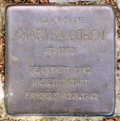 Stolperstein Berchtesgadener Straße 37 #1