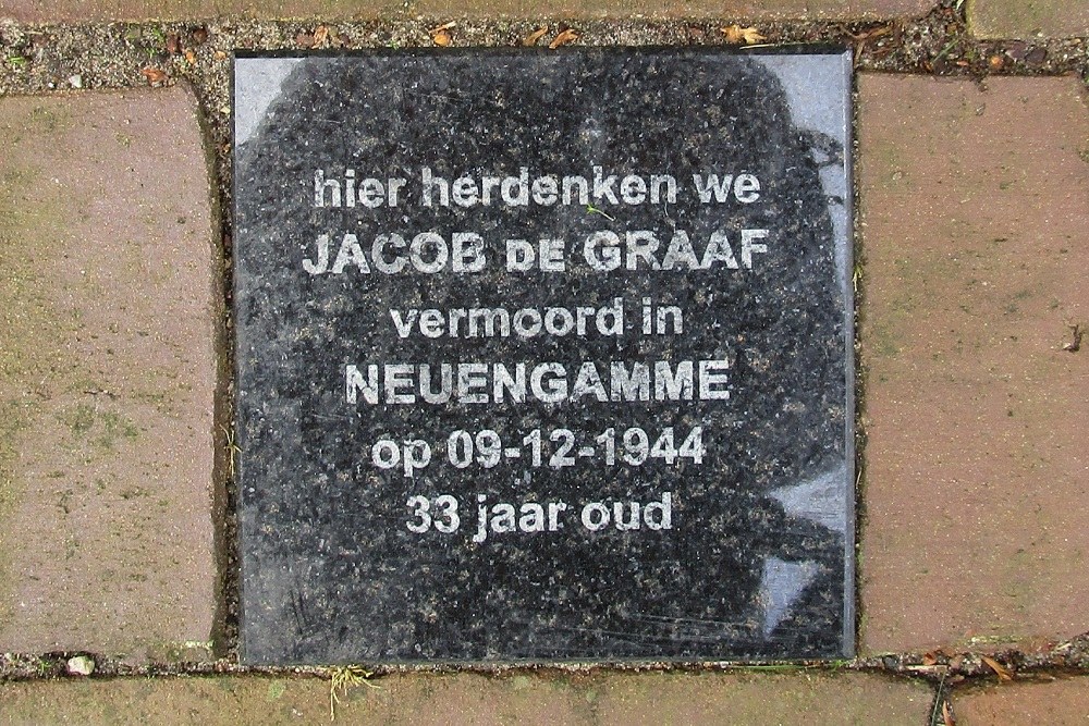 Memorial Stones Dollardstraat 58 #3