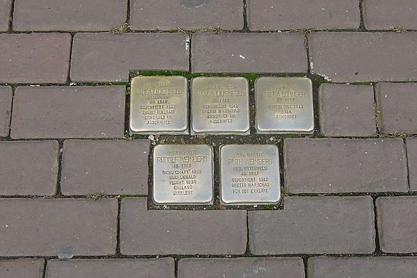 Stumbling Stones Am Markt 8 #1