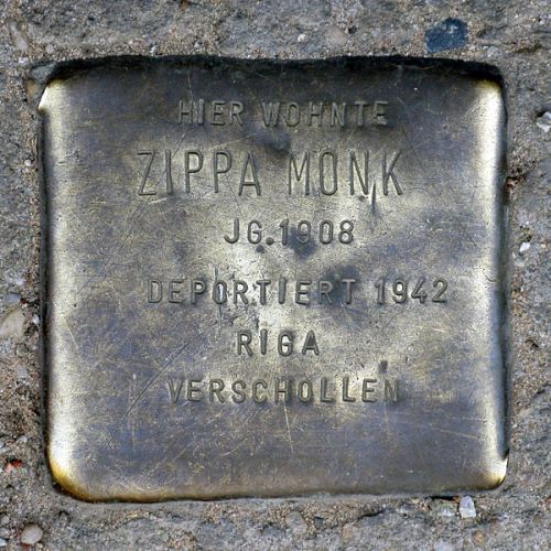 Stolpersteine Rückerstraße 1 #4