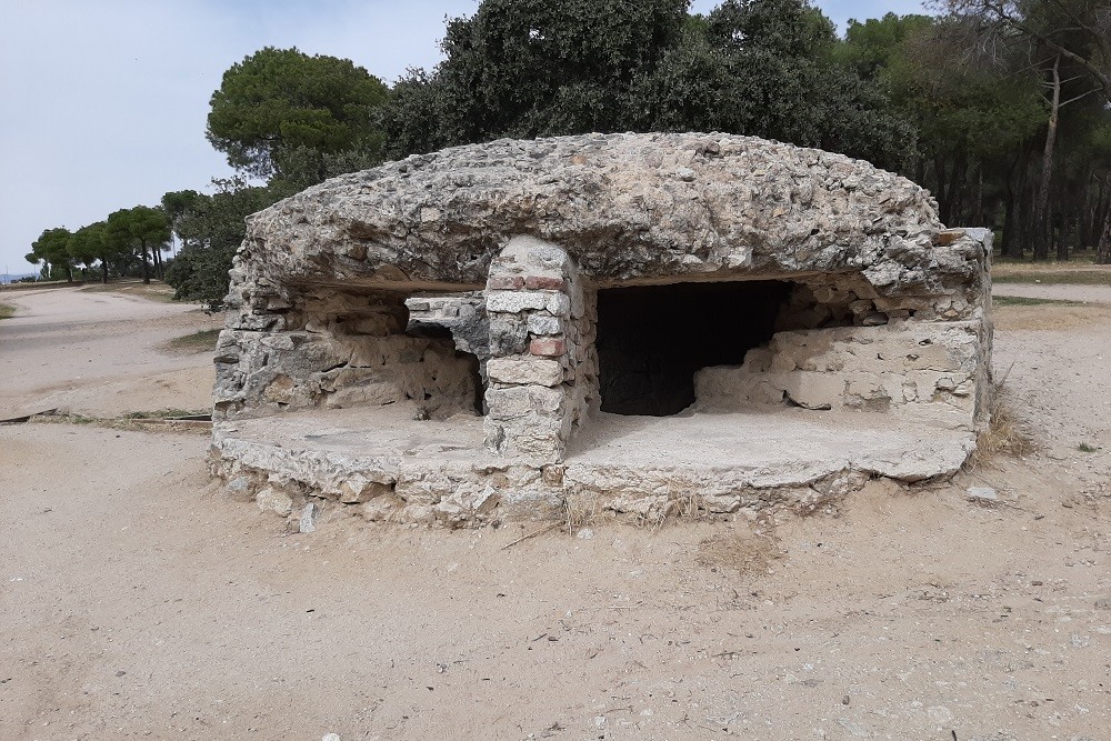 Remains Bunker Spanish Civil War Dehesa de Navalcarbn #2