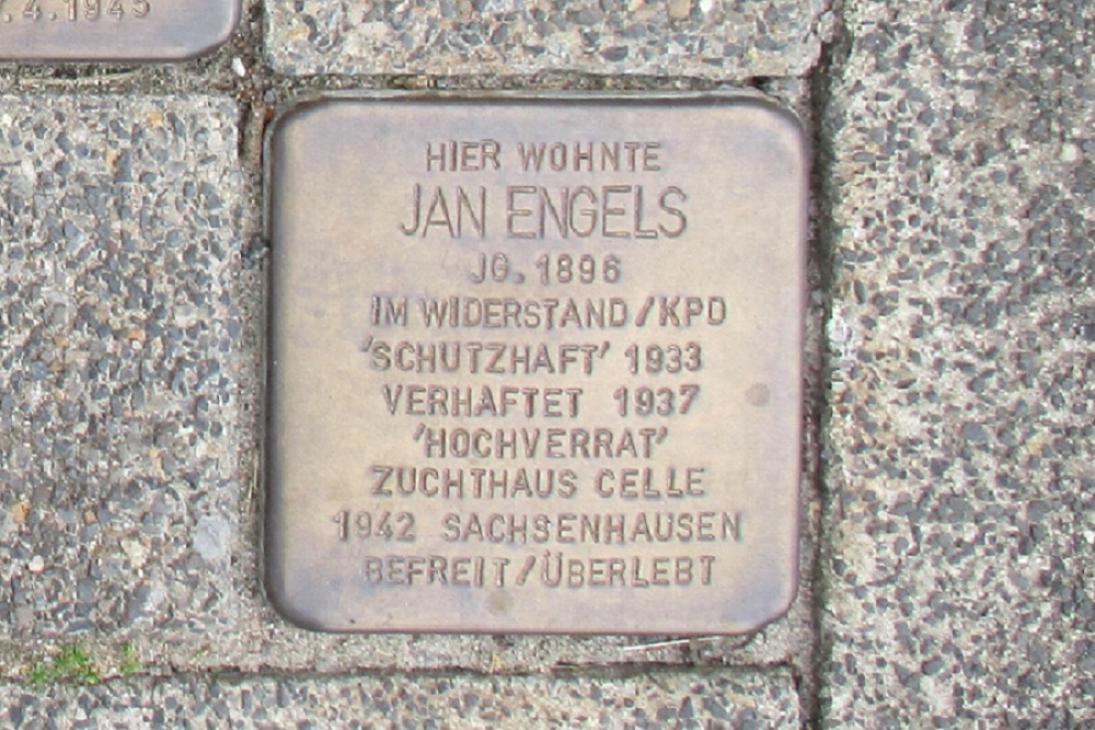 Stolpersteine Godfried-Bueren-Straße 23 #3