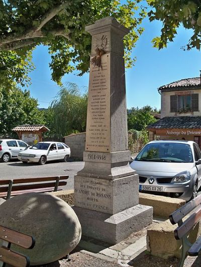 War Memorial Saint-André-de-Rosans #1