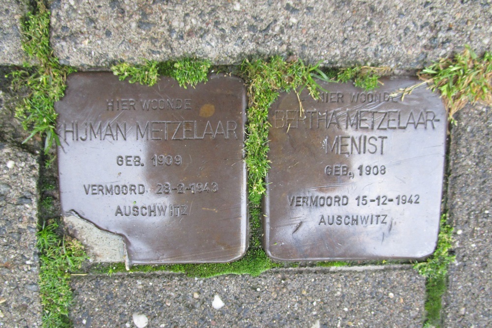 Stolpersteine Leidsekade 63 #1