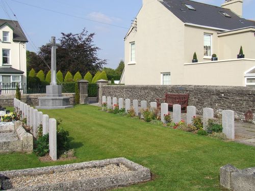 Oorlogsgraven van het Gemenebest Church of Ireland Churchyard #2