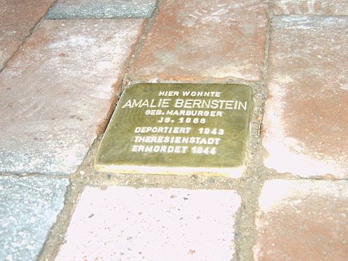 Stolperstein Rathausstrae 18 #1