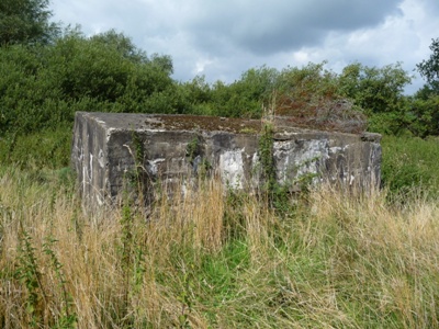 Group Shelter and MG-Casemate Werk aan de Groeneweg