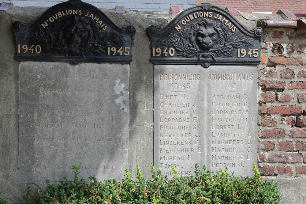 Oorlogsmonument Seraing-le-Château	 #4