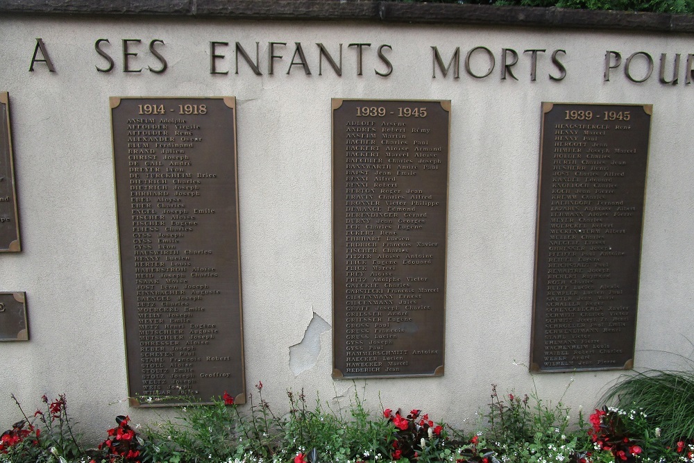 War Memorial Obernai #4