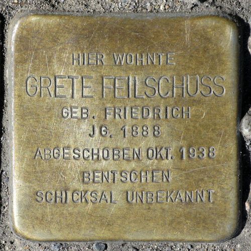 Stumbling Stones Brunnenstraße 178 #1
