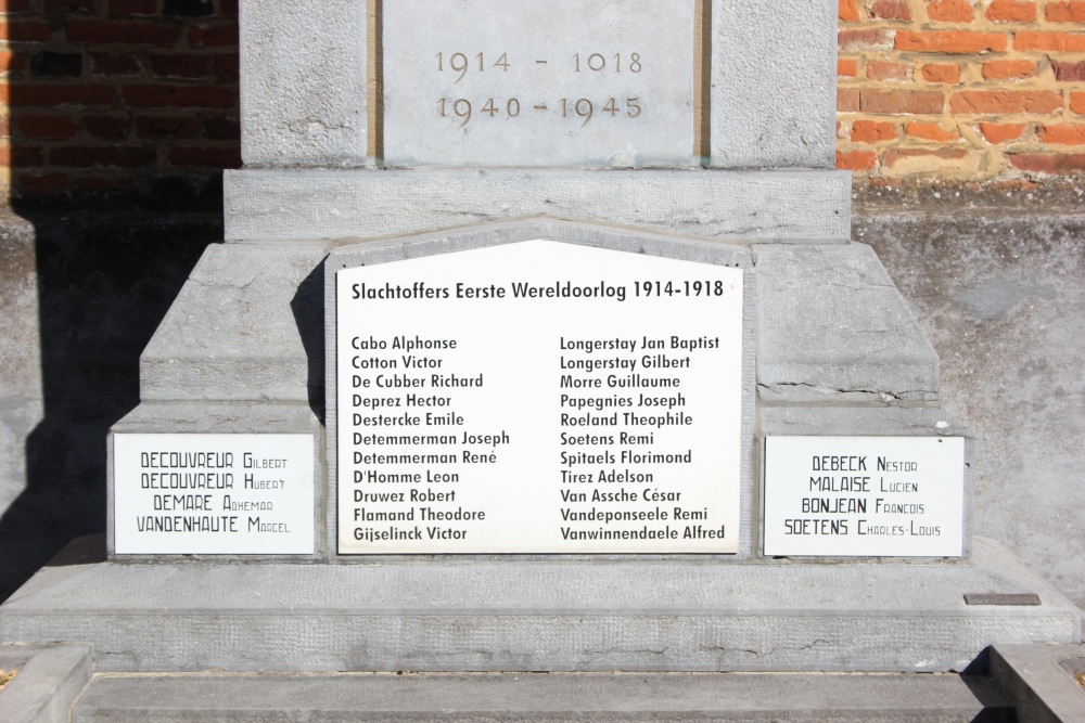 Oorlogsmonument Everbeek-Beneden	 #3