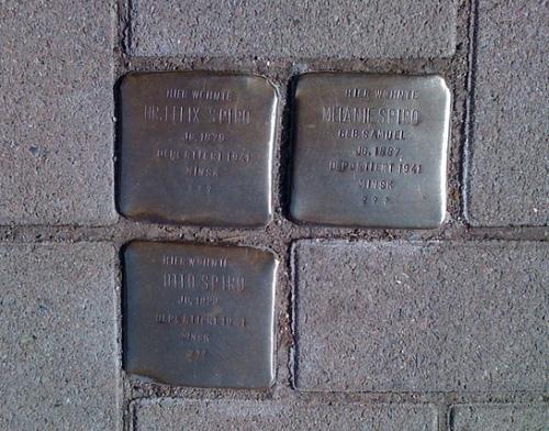 Stolpersteine Schröderstiftweg 20 #1