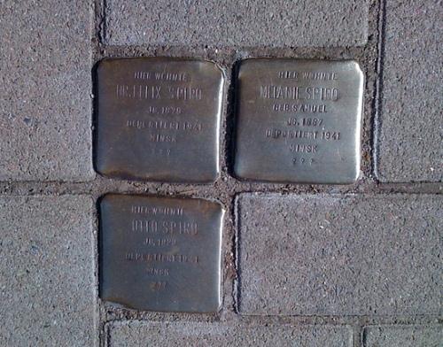 Stolpersteine Schrderstiftweg 20