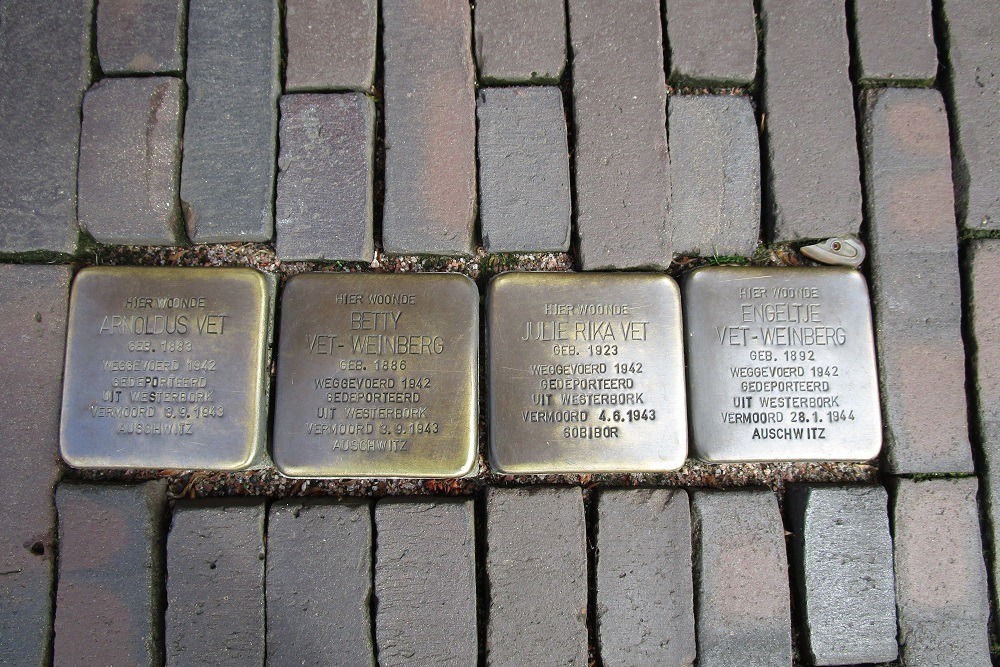 Stolpersteine Gedempte Gracht 16