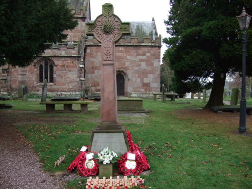 Oorlogsmonument Wrenbury #1