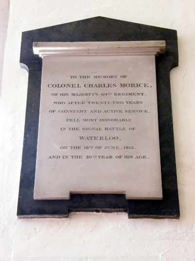 Monument Col. Charles Morice #1