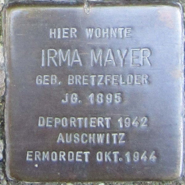 Stolpersteine Konradstrae 7 #3