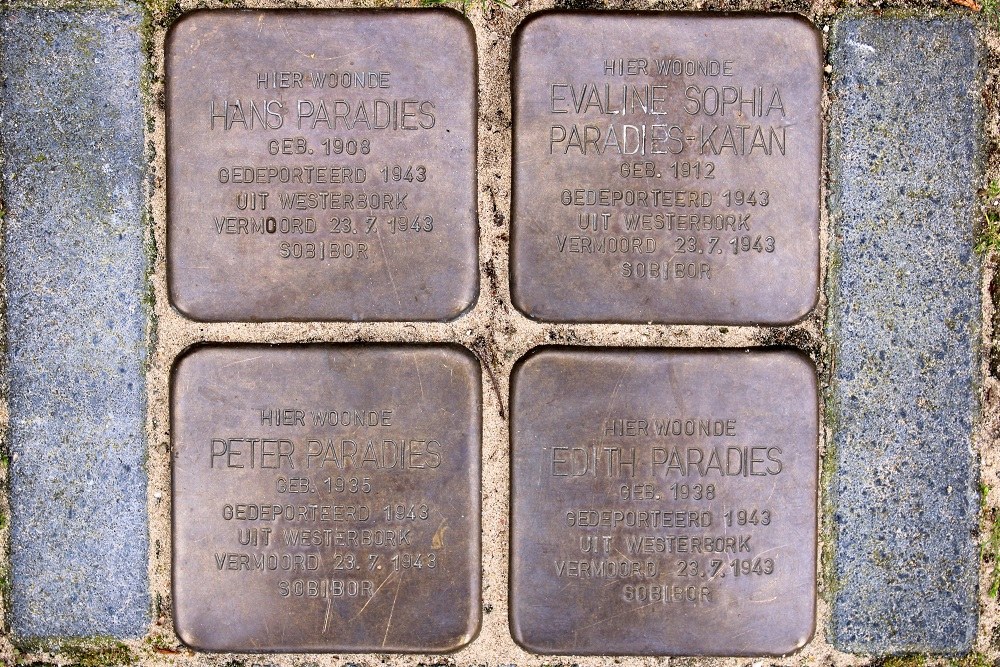 Stolpersteine Kortrijksestraat 41 #1