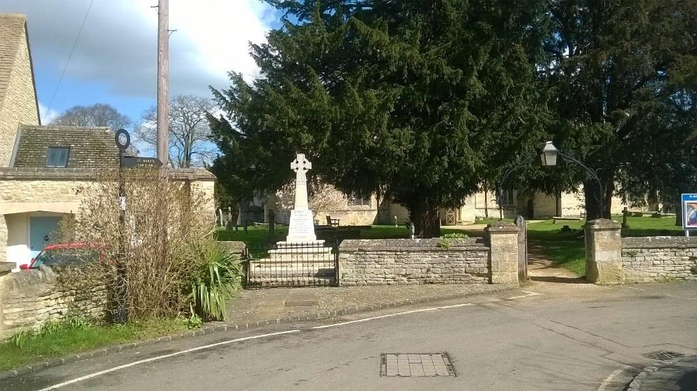 Oorlogsmonument Kidlington #1