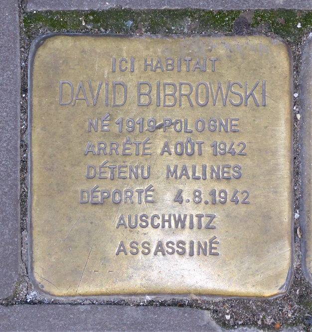 Stolpersteine Memlingstraat 39 #2