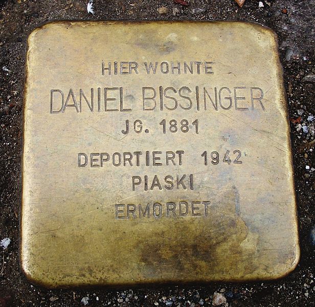 Stumbling Stones Augsburger Straße 34 #3