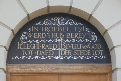 Text Old Townhall Muiden #2
