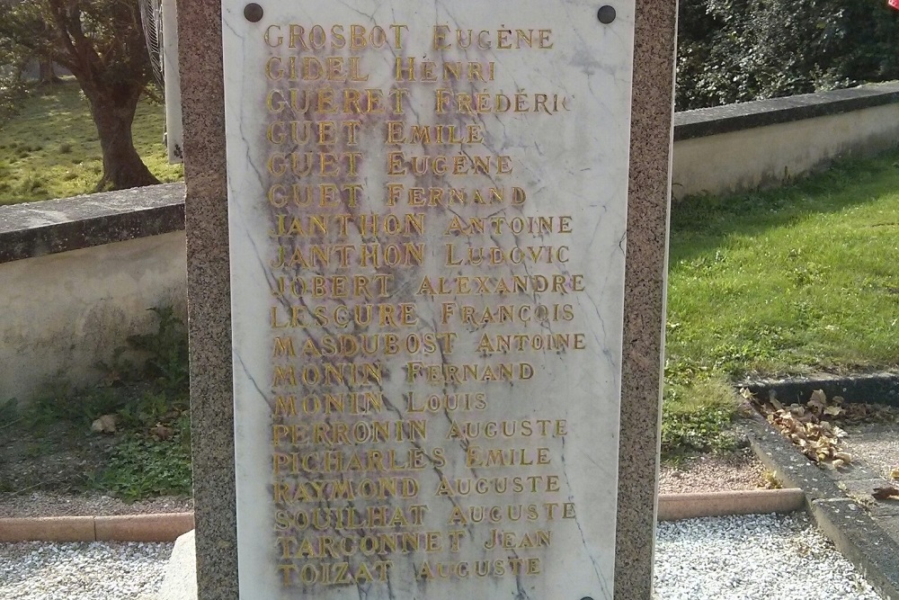 Oorlogsmonument Durmignat #3