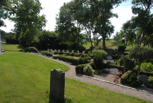 Oorlogsgraven Aarestrup Kirkegård #4