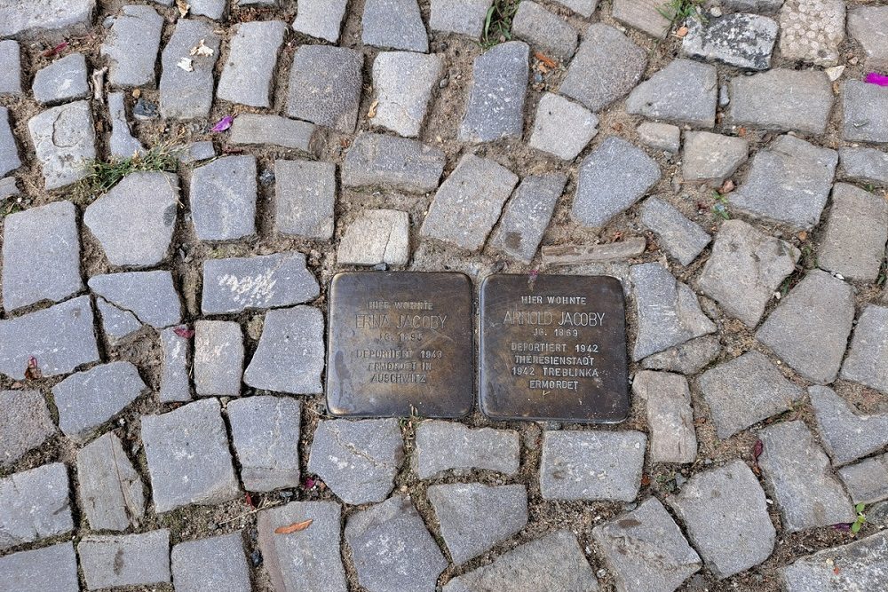 Stumbling Stones Karl-Marx-Strae 58