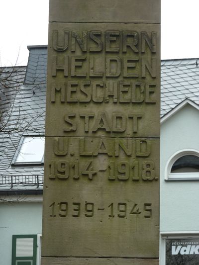 Oorlogsmonument Meschede #3