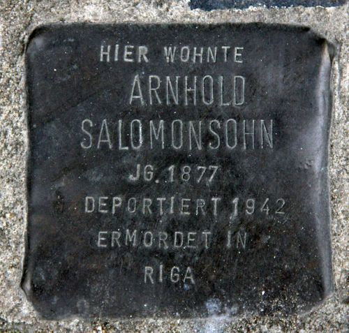 Stolpersteine Lietzenburger Strae 56 #2