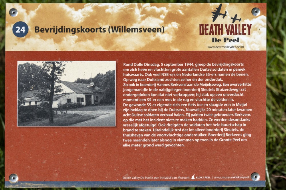 Cycling route Death Valley De Peel - Liberation fever (Willemsveen) (#24)