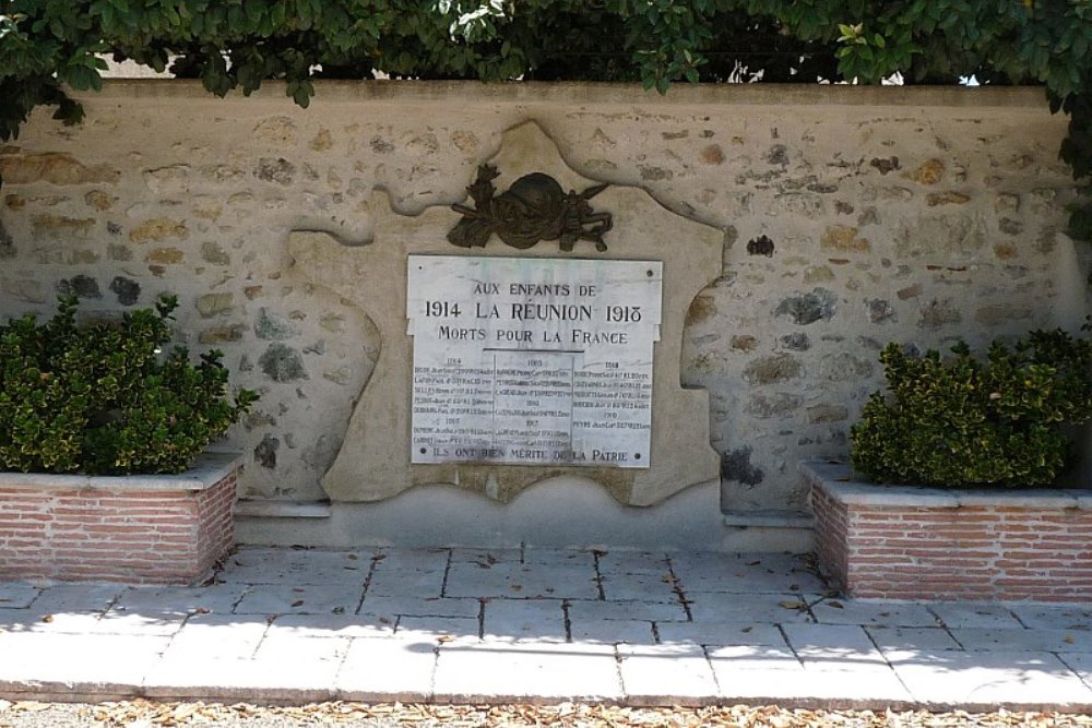 Monument Eerste Wereldoorlog La Réunion