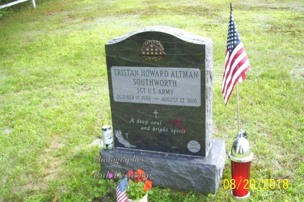 American War Grave Main Street Cemetery