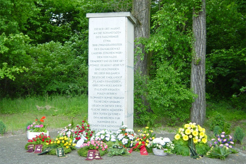 Memorial Perished Forced Labourers Zöschen