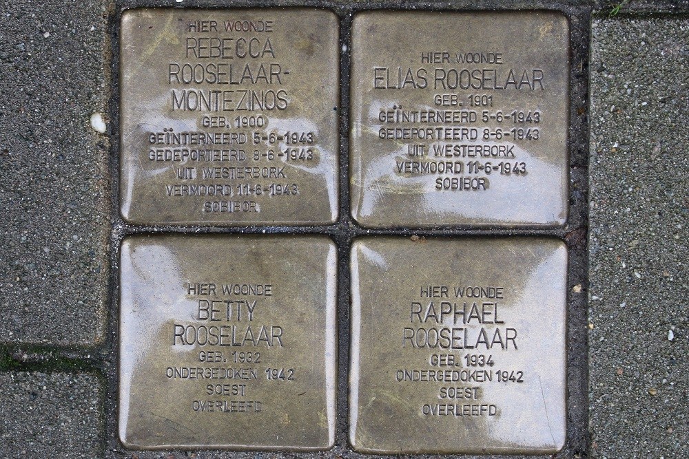 Stolpersteine Retiefstraat 39 #1