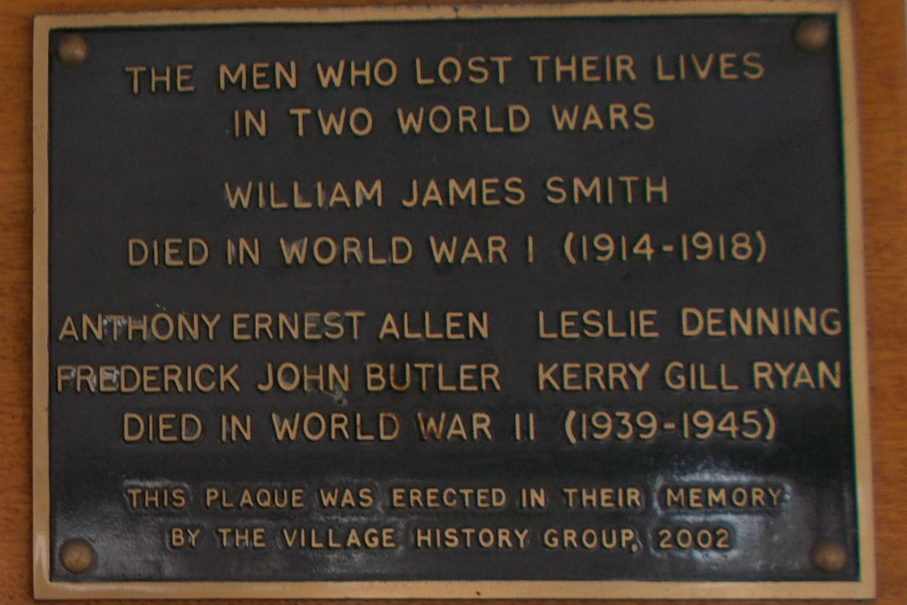 War Memorial West Hagbourne #2