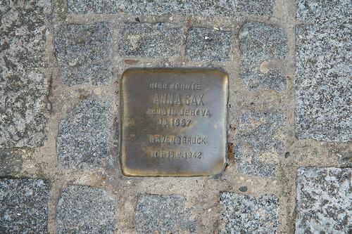 Stolperstein Linzerstrae 36 #1