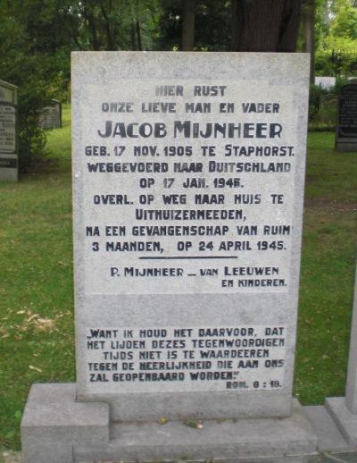 Nederlandse Oorlogsgraven Tiendeveen #3
