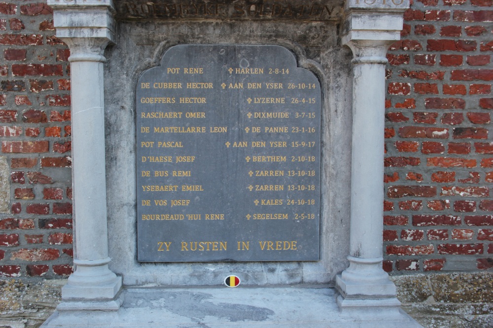 War Memorial Zegelsem #3