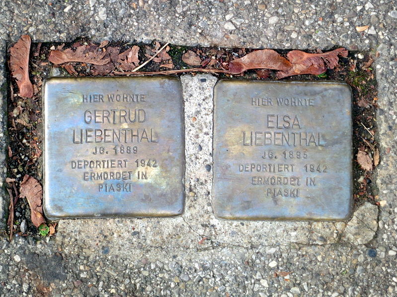 Stolpersteine Westendstrae 21