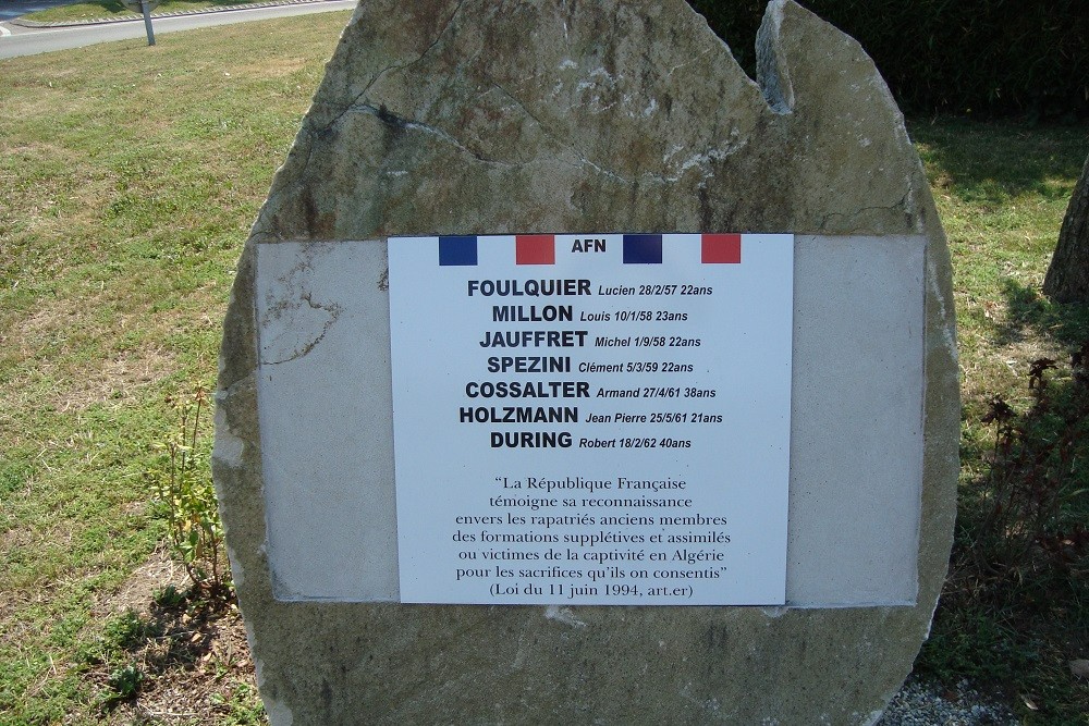 Monument Strijders uit Noord-Afrika en Harkis #2