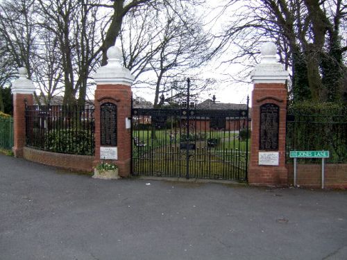 Oorlogsmonument Great Wyrley