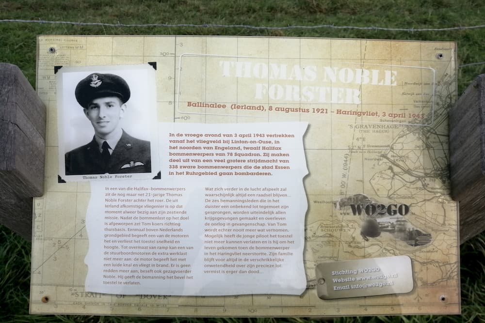 Informatiepaneel Thomas Noble Forster Stad aan 't Haringvliet #2